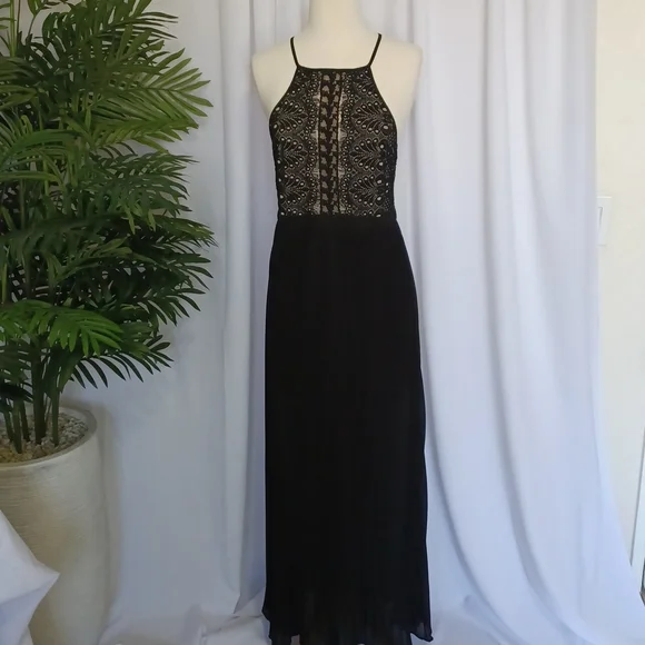 forever 21 formal long dresses Kate Long Sleeve Satin Custom Maternity Photoshoot Gowns, XXXL / 21#-Black main image 0